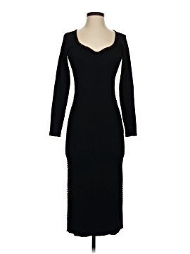elie tahari black dress Elie Tahari black sleeveless pleated tiered gown - BOPF
