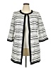 Kasper Stripes Ivory Coat Size XXL (estimated) - photo 1