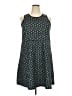 Lands' End Stars Black Casual Dress Size 2X - photo 1