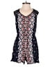Taylor & Sage 100% Rayon Paisley Blue Romper Size M - photo 1
