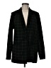 Apt. 9 Plaid Black Blazer Size M - photo 1