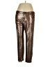 V Cristina Metallic Gold Casual Pants Size 16 - photo 1
