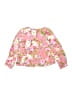 Matilda Jane 100% Rayon Floral Pink Long Sleeve Blouse Size 8 - photo 2