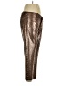 V Cristina Metallic Gold Casual Pants Size 16 - photo 4