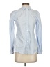 J.Crew Blue Long Sleeve Button-Down Shirt Size 2 - photo 1