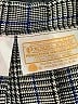 Pendleton 100% Virgin Wool Plaid Gray Wool Skirt Size 14 - photo 3