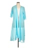 Unbranded 100% Polyester Teal Kimono Size 1X - photo 1