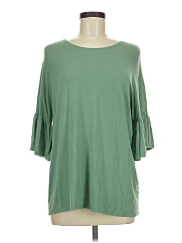 Azules 3/4 Sleeve T-Shirt (view 1)