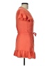 A'gaci 100% Rayon Orange Casual Dress Size L - photo 4