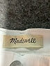 Madewell Metallic Ivory Jeans Size 29 waist - photo 7