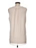 Rose + Olive Ivory Sleeveless Blouse Size M - photo 2