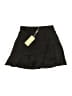 Ekouaer 100% Polyester Solid Black Casual Skirt Size XS - photo 1
