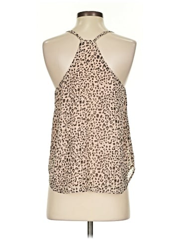 Olivia Grey Sleeveless Blouse (view 2)