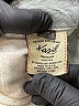Kasil 100% Cotton Chevron-herringbone Gray Jeans Size 27 waist - photo 8