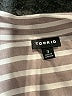 Torrid Stripes Gray 3/4 Sleeve Button-Down Shirt Size 3X Plus (3) - photo 7