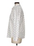 Talbots Polka Dots White Long Sleeve Button-Down Shirt Size M - photo 5