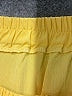 Unbranded Color Block Yellow Casual Skirt Size 5XL - photo 4