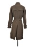 Gallery 100% Polyester Brown Trenchcoat Size XS - photo 2