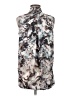 Simply Vera Vera Wang 100% Polyester Silver Sleeveless Blouse Size M - photo 2