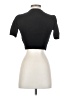Assorted Brands Black Short Sleeve Blouse Size XXS - photo 2