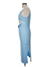 Unbranded Blue Cocktail Dress Size L - photo 5