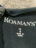 Roaman's Black Casual Dress Size 12 (S) - photo 7