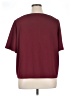 Shein Curve 100% Polyester Burgundy Short Sleeve Top Size 16 Plus (2) - photo 2