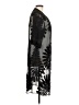 Raj 100% Viscose Black Kimono One size - photo 4
