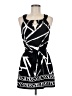 AGB Graphic Black Casual Dress Size M - photo 1