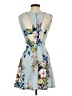 Speechless Floral Blue Cocktail Dress Size 3 - photo 2