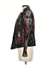 Coldwater Creek 100% Polyester Floral Black Jacket Size 6 - photo 5