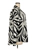 Fashion Nova 100% Polyester Animal Print Silver 3/4 Sleeve Blouse Size 2X - photo 4