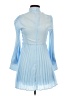 Shein 100% Polyester Blue Cocktail Dress Size 2 - photo 1