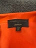 Unbranded Orange Faux Leather Skirt Size XXS - photo 4