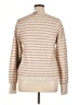 Tahari Stripes Tan Pullover Sweater Size XL - photo 2