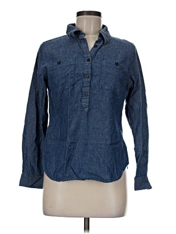 TOMS for Target Long Sleeve Button-Down Shirt (view 1)
