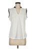 Pebble Beach 100% Polyester Ivory Sleeveless T-Shirt Size M - photo 1