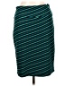 Lularoe Stripes Teal Casual Skirt Size L - photo 2