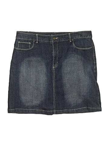 Croft & Barrow Denim Skirt (view 1)