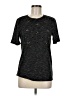 Ann Taylor LOFT Black Short Sleeve Top Size M - photo 1