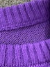 Unbranded Purple Turtleneck Sweater Size S (estimated) - photo 7