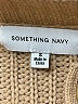 Something Navy Tan Wool Pullover Sweater Size S - photo 7