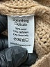 Something Navy Tan Wool Pullover Sweater Size S - photo 8
