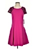 Just Fab Pink Cocktail Dress Size S - photo 1