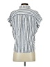 Madewell 100% Viscose Stripes Blue Sleeveless Button-Down Shirt Size XXS - photo 2