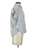 Madewell 100% Viscose Stripes Blue Sleeveless Button-Down Shirt Size XXS - photo 4