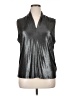 Nine West Metallic Silver Sleeveless Blouse Size XL - photo 1
