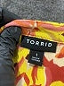 Torrid 100% Rayon Orange Short Sleeve Blouse Size 1X Plus (1) - photo 7