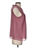 Unbranded 100% Polyester Burgundy Sleeveless Blouse Size S - photo 4
