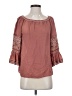 Max Studio 100% Rayon Brown 3/4 Sleeve Blouse Size S - photo 1